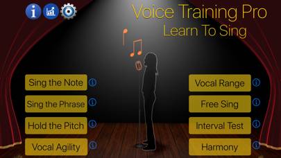 Voice Training Pro Captura de pantalla de la aplicación #2