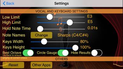Voice Training Pro Captura de pantalla de la aplicación #5