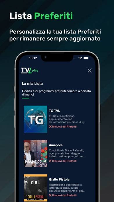 TVL Play Schermata dell'app