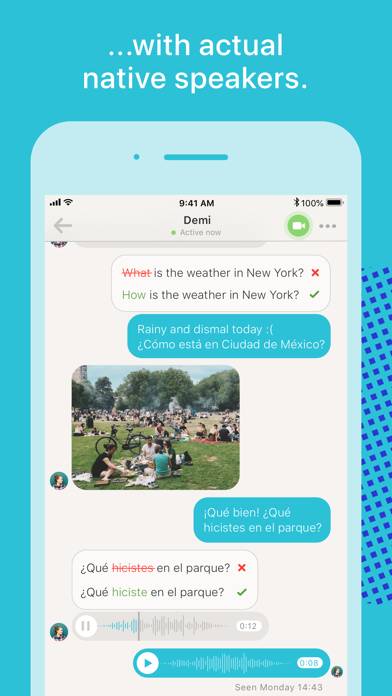 Tandem: Conversation exchange App-Screenshot #3
