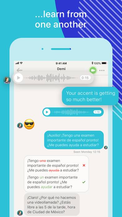 Tandem: Conversation exchange App-Screenshot #5