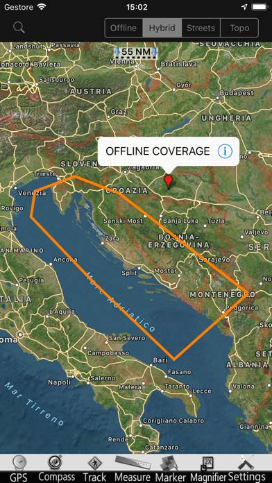 Kroatien GPS Seekarten Pro App-Screenshot #5