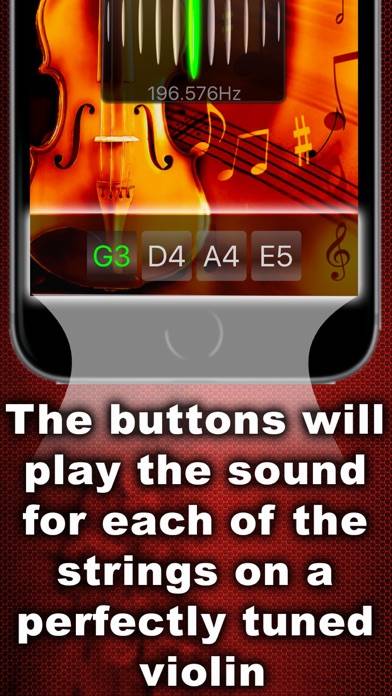 Easy Violin Tuner App skärmdump