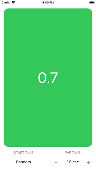 Par Timer App screenshot