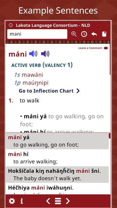 New Lakota Dictionary App screenshot