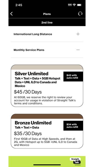 Straight Talk My Account App screenshot