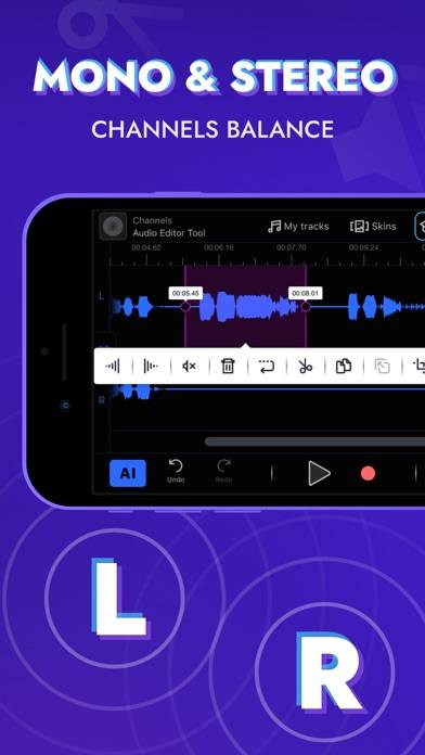 Audio Editor Tool: Edit Music Captura de pantalla de la aplicación #5
