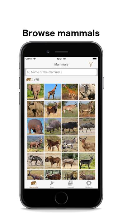 African Safariguide App screenshot #1