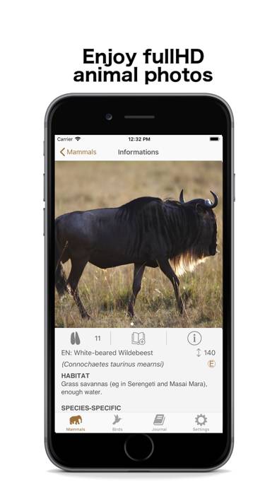African Safariguide App-Screenshot #3