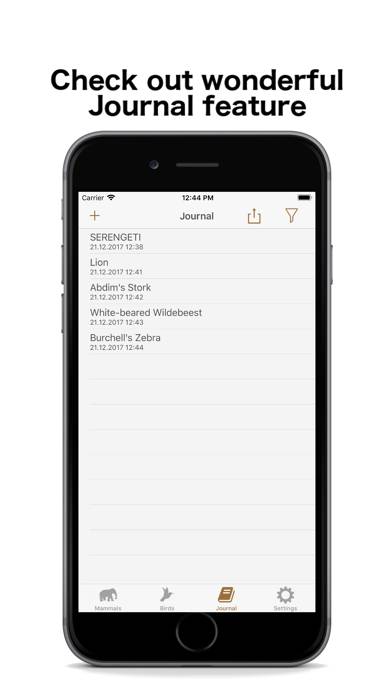 African Safariguide App-Screenshot #4