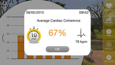 Cardiac Coherence: Safari Capture d'écran de l'application #4
