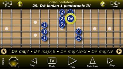 Guitar Modal Pentatonic Scales App screenshot #5