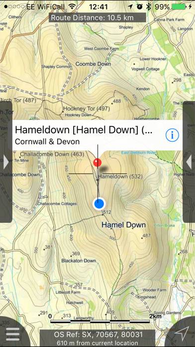 Dartmoor Maps Offline App screenshot #5
