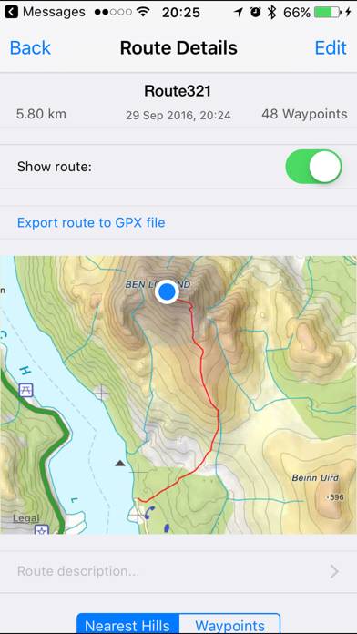 Loch Lomond Maps Offline App screenshot #3
