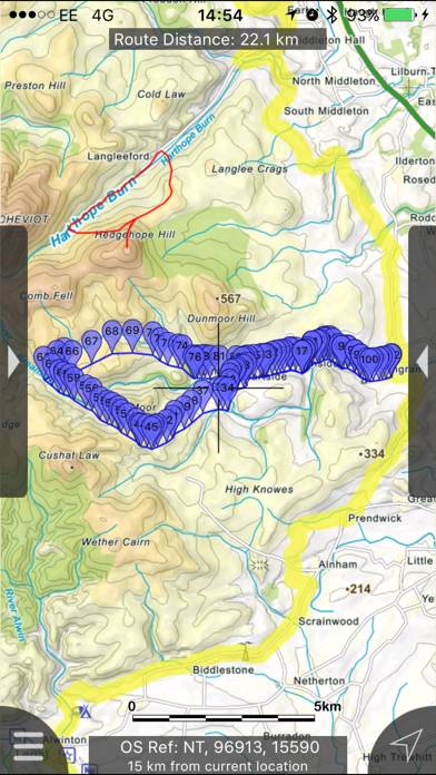 Northumberland Maps Offline App screenshot #1