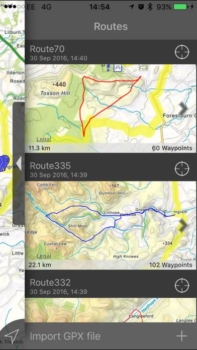 Northumberland Maps Offline App screenshot #2
