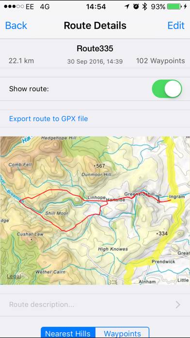Northumberland Maps Offline App screenshot #3