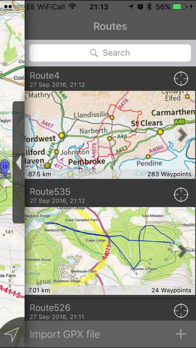 Pembrokeshire Coast Maps App screenshot #2