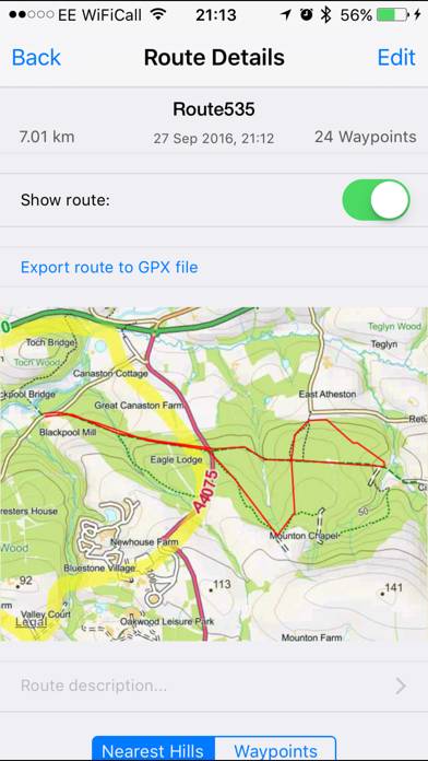 Pembrokeshire Coast Maps App screenshot #3