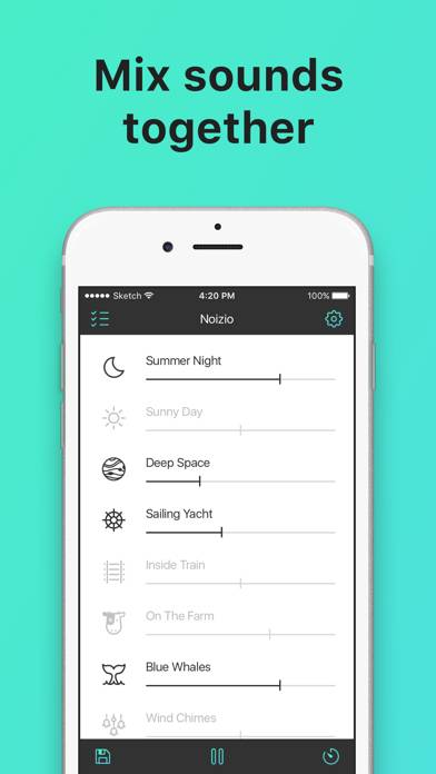 Noizio  focus, relax, sleep Capture d'écran de l'application #3