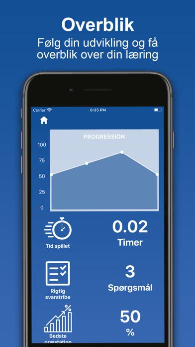 AnatomiQuiz App skärmdump