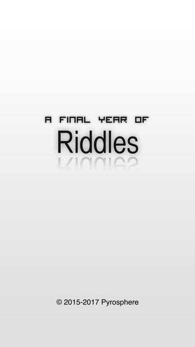A Final Year of Riddles App screenshot #5