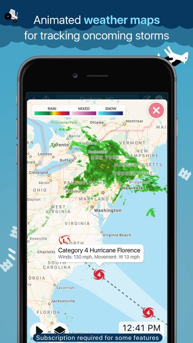 Tiempo CARROT: Alertas y Radar Captura de pantalla de la aplicación #5