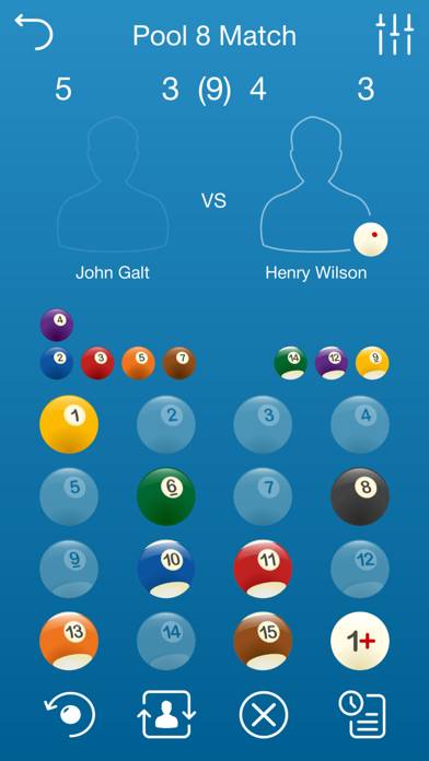 Pool Scorer PRO App screenshot