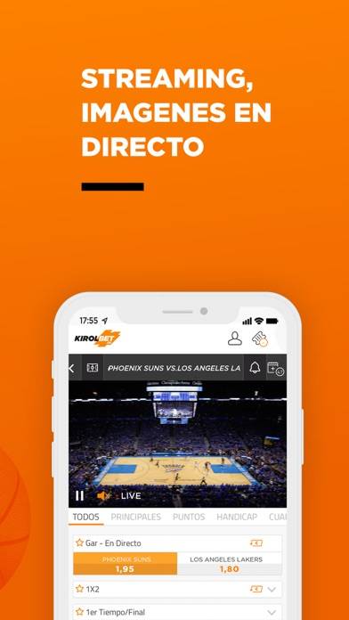 KIROLBET Apuestas Deportivas Captura de pantalla de la aplicación