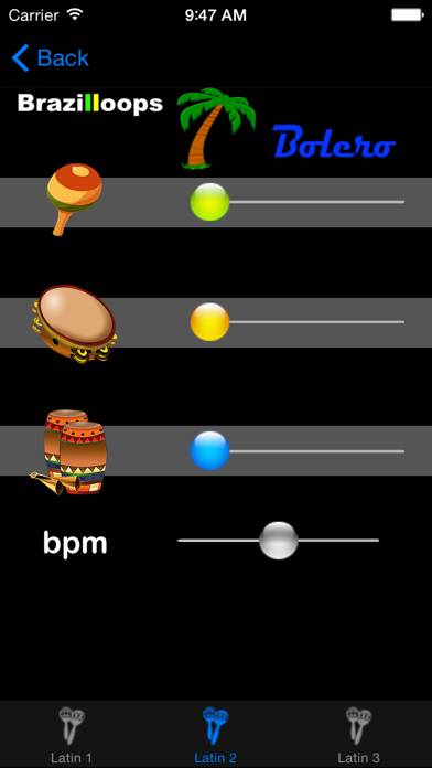 Brazilloops Latin Captura de pantalla de la aplicación
