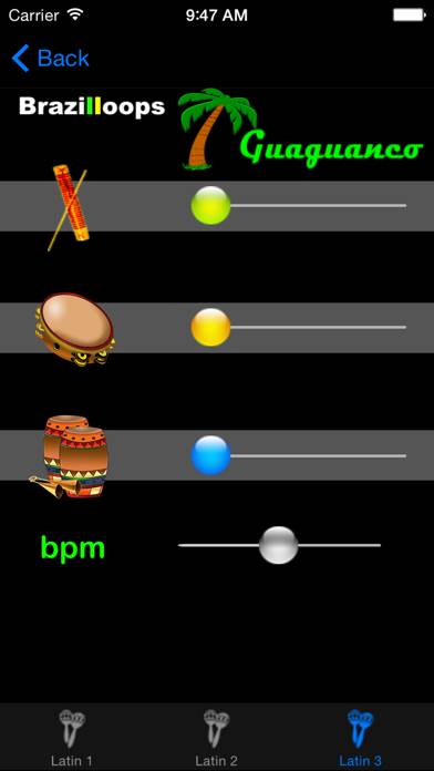 Brazilloops Latin Captura de pantalla de la aplicación
