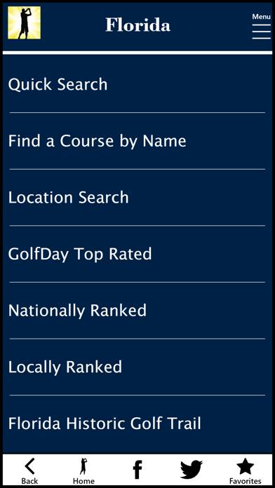 GolfDay Florida App screenshot #2