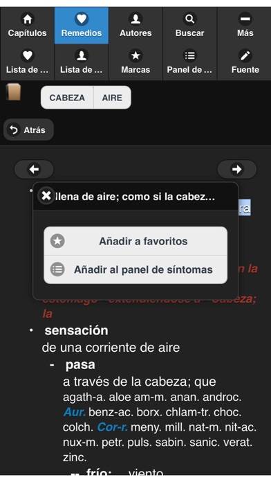 Synthesis Español Captura de pantalla de la aplicación #3