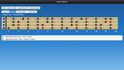 Bass Chords and Scales App screenshot #1