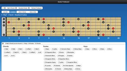 Guitar Chords n Scales Captura de pantalla de la aplicación #3