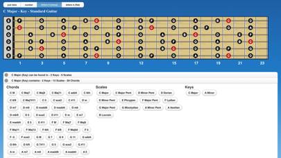 Guitar Chords n Scales Captura de pantalla de la aplicación #4