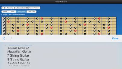 Guitar Chords n Scales Captura de pantalla de la aplicación #5