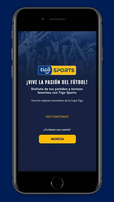 Tigo Sports Bolivia captura de pantalla #1