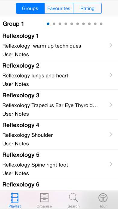 Reflexology Techniques App screenshot #2
