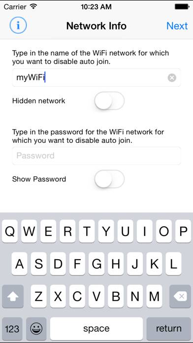 WiFi Priority Schermata dell'app #1