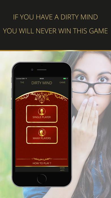 A Dirty Mind Game - The Game of Naughty Clues and Clean Answers captura de pantalla