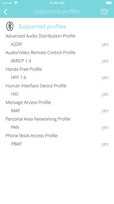 Bluetooth Info App screenshot #6