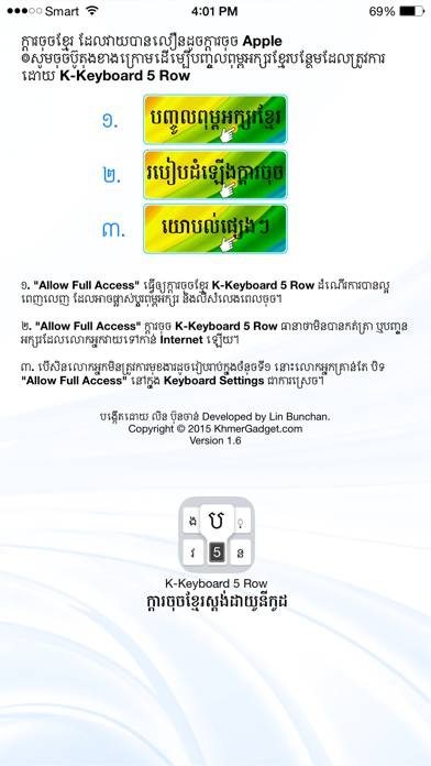 K-Keyboard 5 Row App screenshot #4