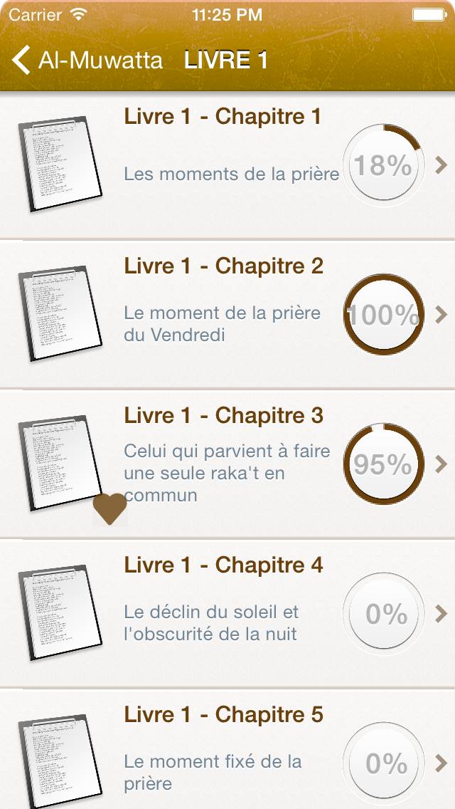 Al-Muwatta: Français, Arabe App screenshot #2