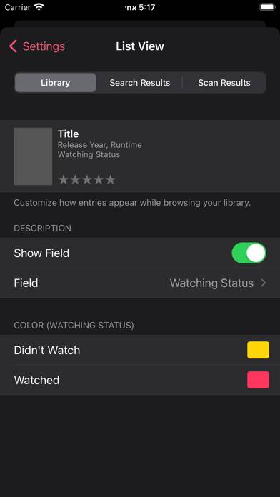 MovieBuddy Pro: Movie Tracker Captura de pantalla de la aplicación #6
