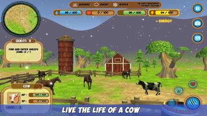 Cow Simulator skärmdump av spelet