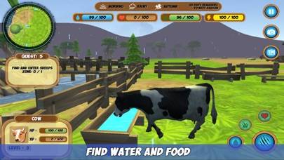 Cow Simulator skärmdump av spelet