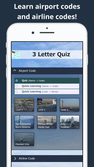 3 Letter Quiz Captura de pantalla de la aplicación #1