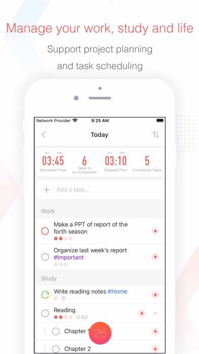 Focus To-Do: Focus Timer&Tasks Captura de pantalla de la aplicación #3
