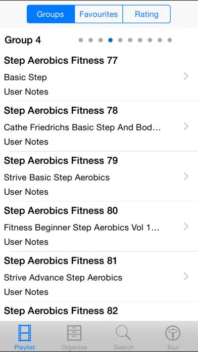 Step Aerobics Fitness App screenshot #2